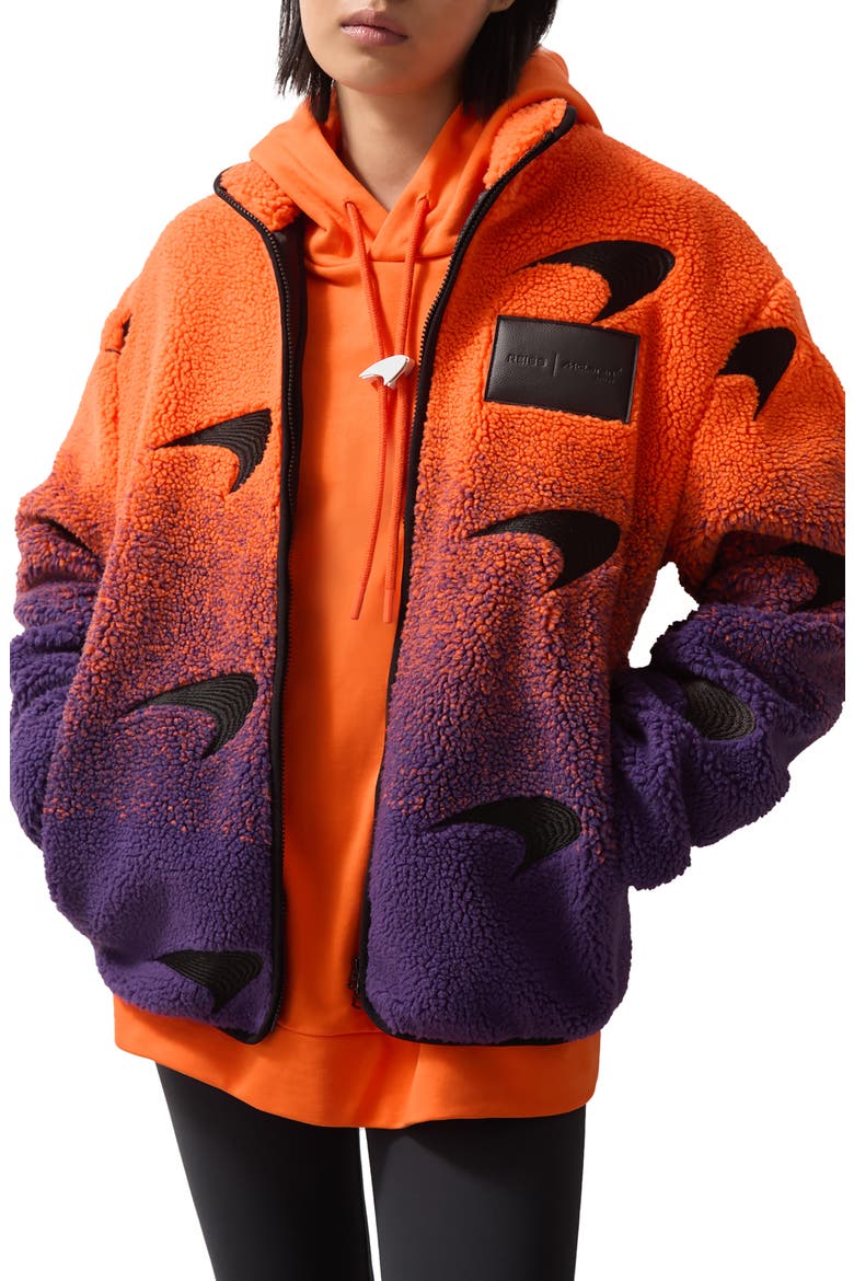 オレオ x McLaren Drift Ombré Fleece Jacket (Men) | Nordstromrack