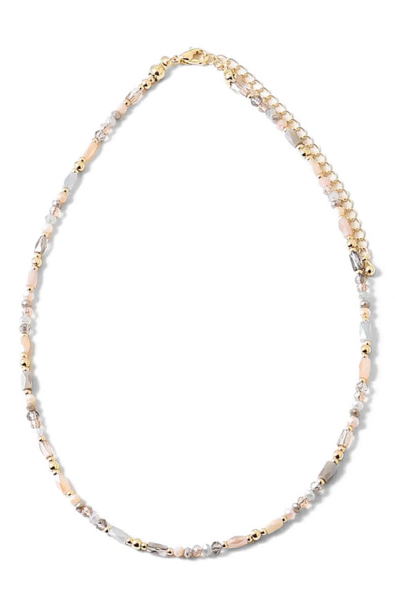 Erin McDermott Jewelry Champagne and Cashmere Necklace, Main, color,