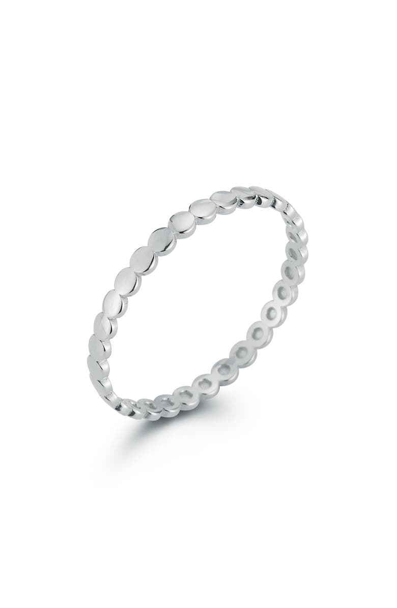 Ember Fine Jewelry Beaded Ring, Alternate, color, White Gold