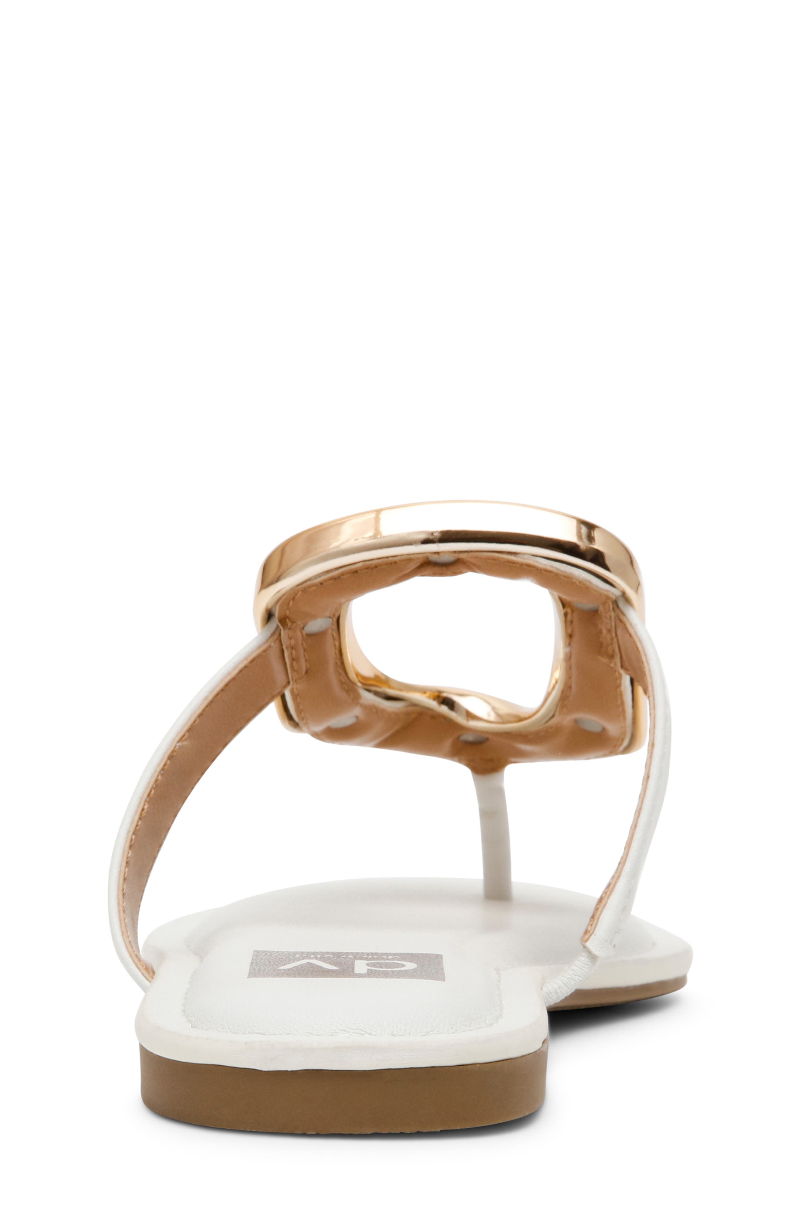 DV by Dolce Vita Kids' Chille Flip Flop, Alternate, color, White