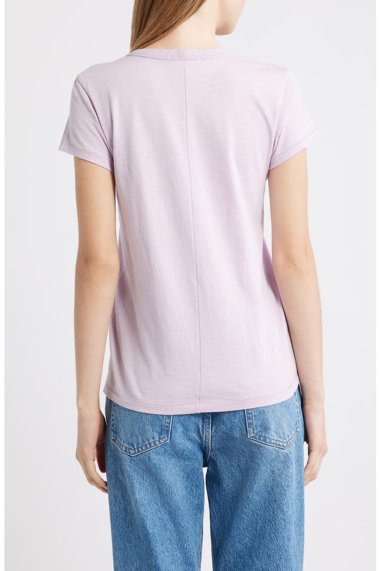 The Slub Cotton T-Shirt, Alternate, color, LAVENDER