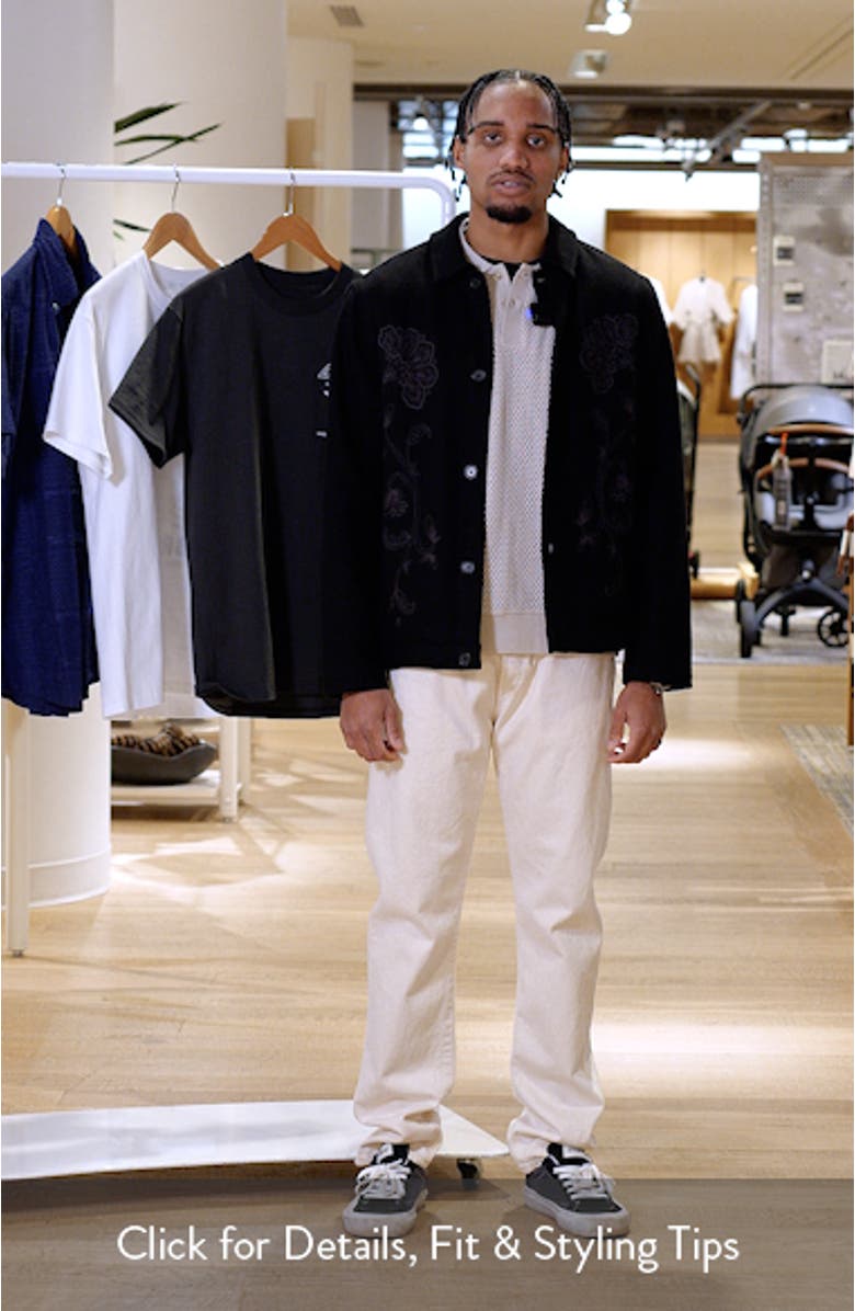 Regular Straight Leg Selvedge Jeans, sales video thumbnail