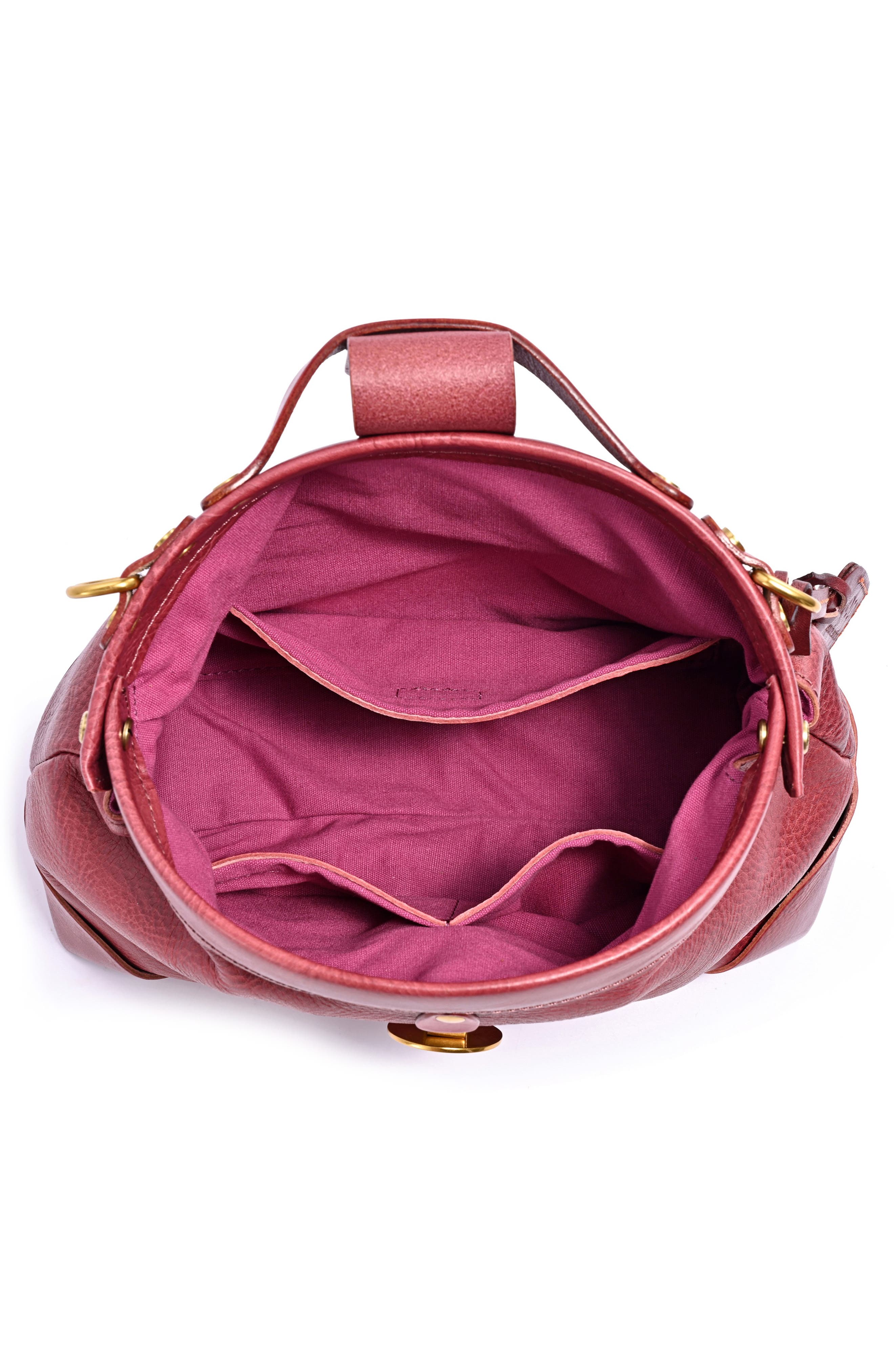 Soul Leather Crossbody Bag, Alternate, color, LILAC