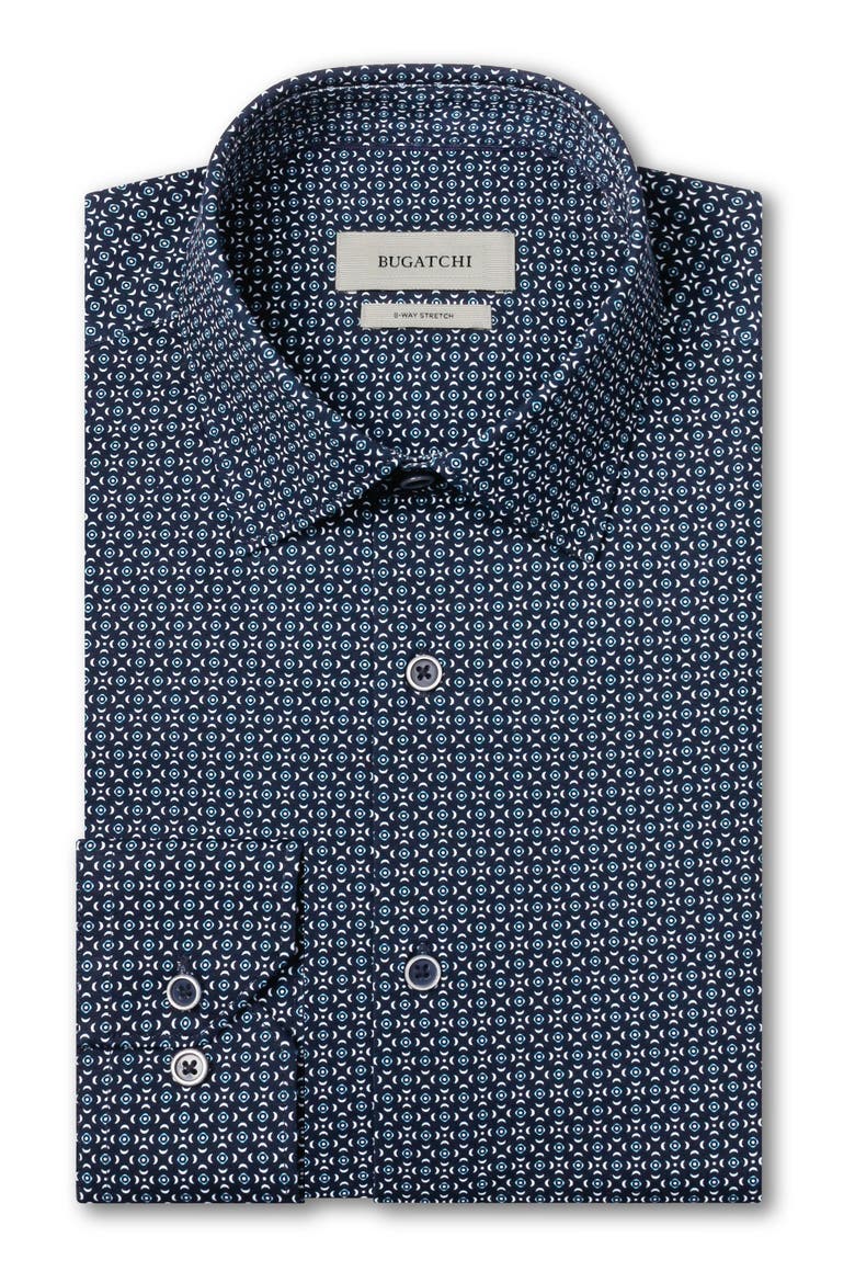 James OoohCotton Long Sleeve Button Up Shirt, Alternate, color, NAVY