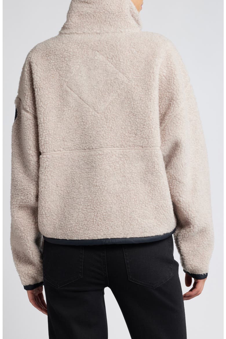 Simcoe Fleece Zip-Up Jacket, Alternate, color, LUCENT ROSE
