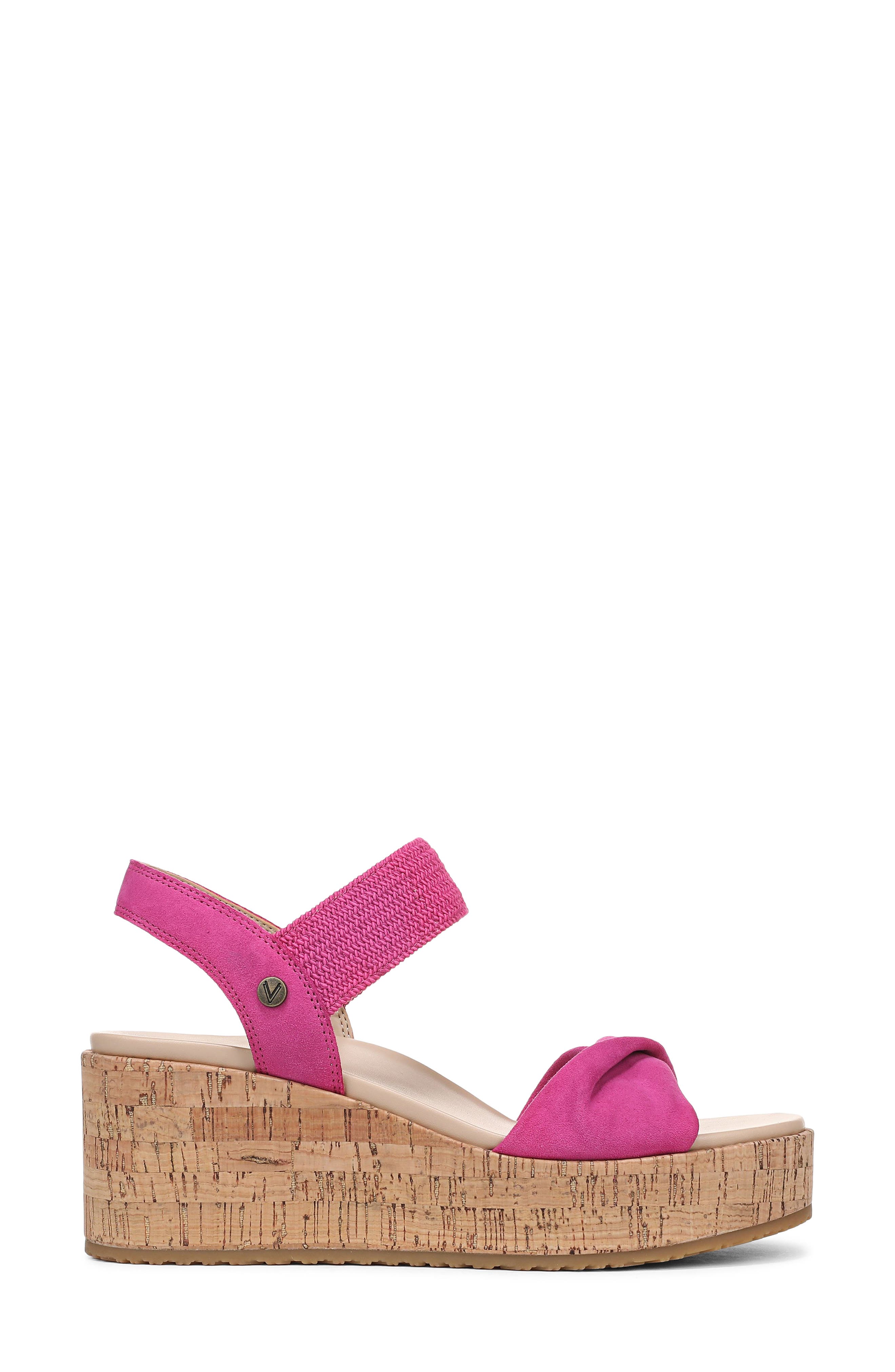 Darla Espadrille Platform Slide Sandal, Alternate, color, ROSE VIOLET