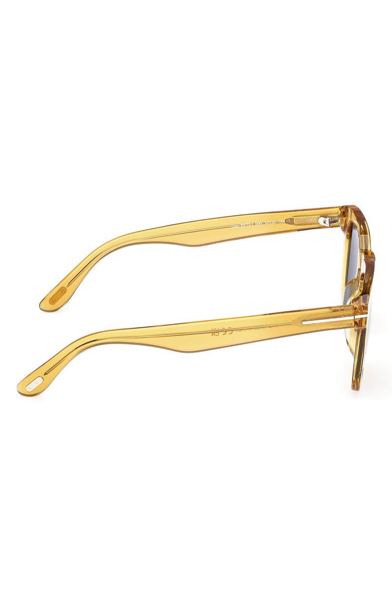 TOM FORD Dax 50mm Square Sunglasses, Alternate, color, 