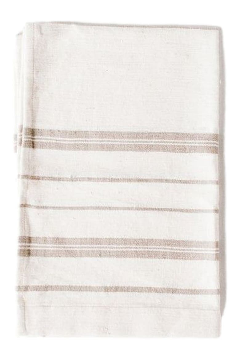 Avery Cotton Tea Towel - Set of 2, Main, color, Stone