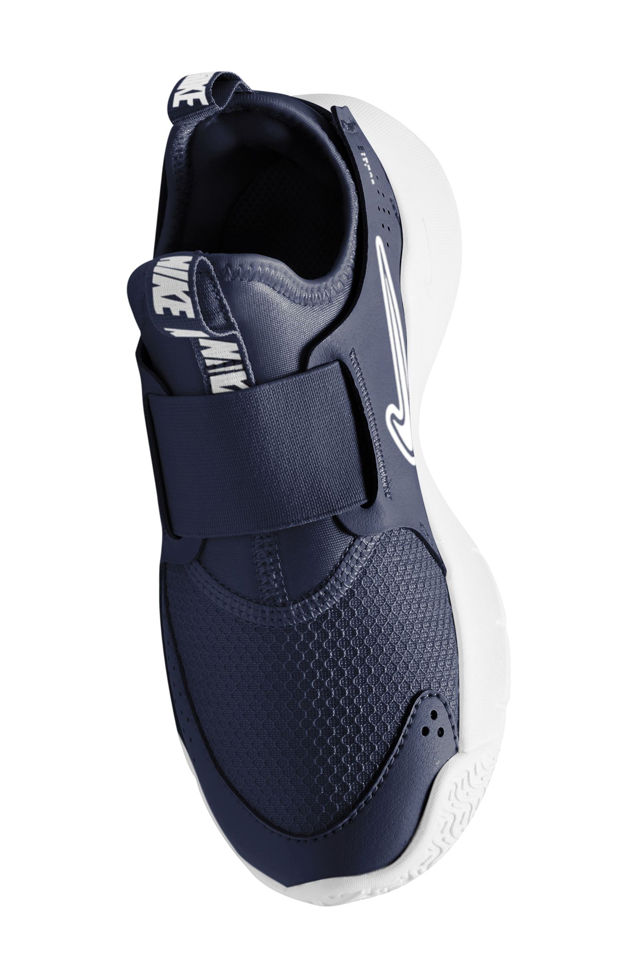 Nike Flex Runner 3 Slip-On Shoe, Alternate, color, Midnight Navy/ White