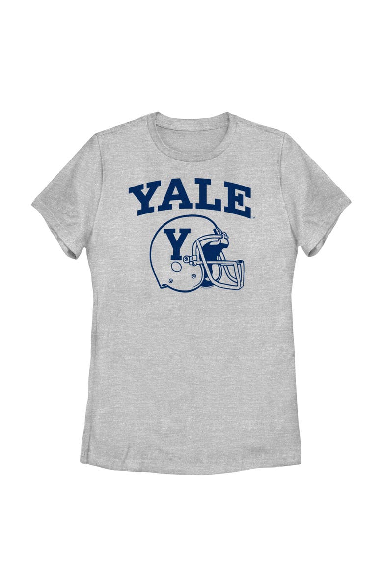 Yale University Women's Yale University Football School Logo Graphic T-Shirt, Main, color, Athletic Heather