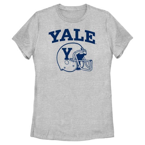 Women's Yale University Football School Logo  Graphic T-Shirt