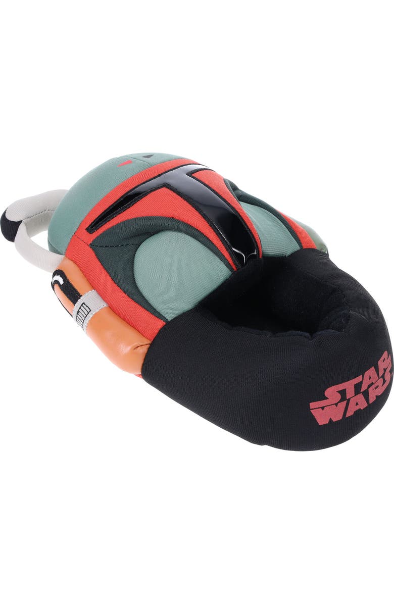 SG Footwear Star Wars<sup>®</sup> Boba Fett Full Slipper, Main, color, Green