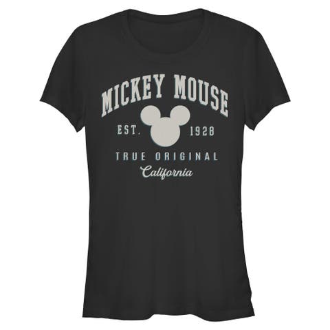 Junior's Mickey & Friends True Original California  Graphic T-Shirt