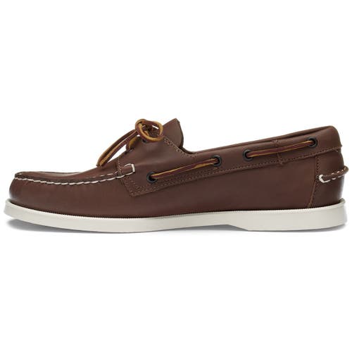 Sebago Classic Portland Boat Shoes In Brown