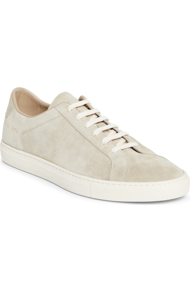 Common Projects Achilles Slim Premium Sneaker, Main, color, Warm Grey
