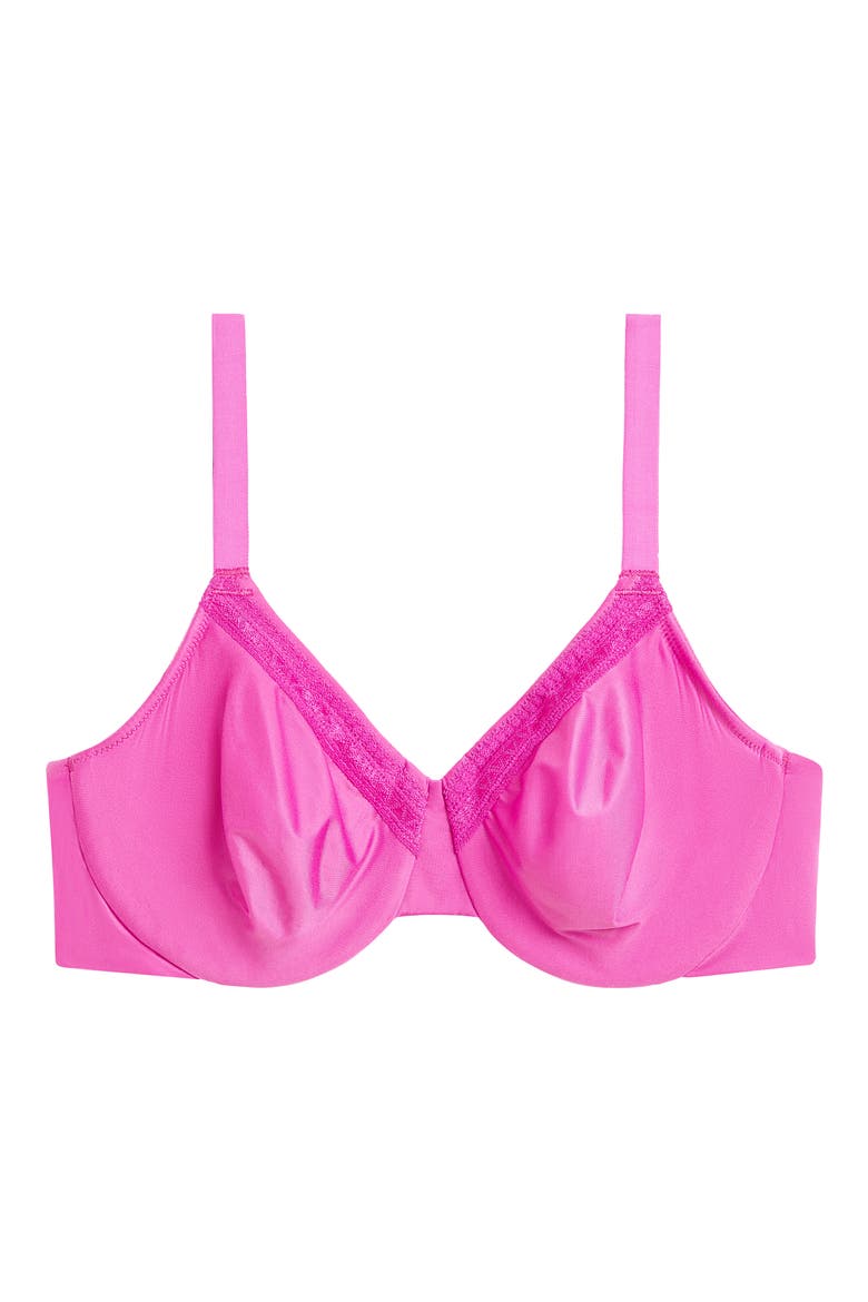 Perfect Primer Full Coverage Underwire Bra, Alternate, color, WILD AZALEA