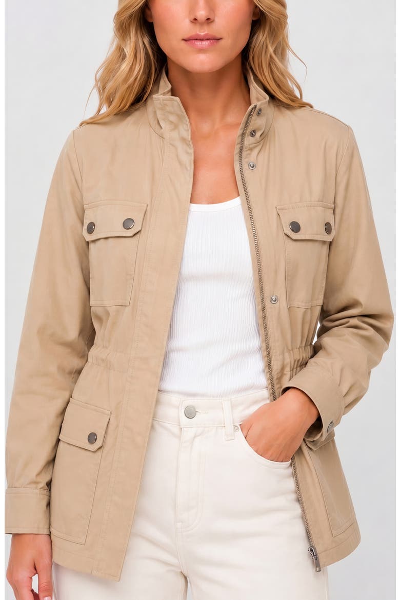 Utility Jacket, Main, color, HARVEST KHAKI