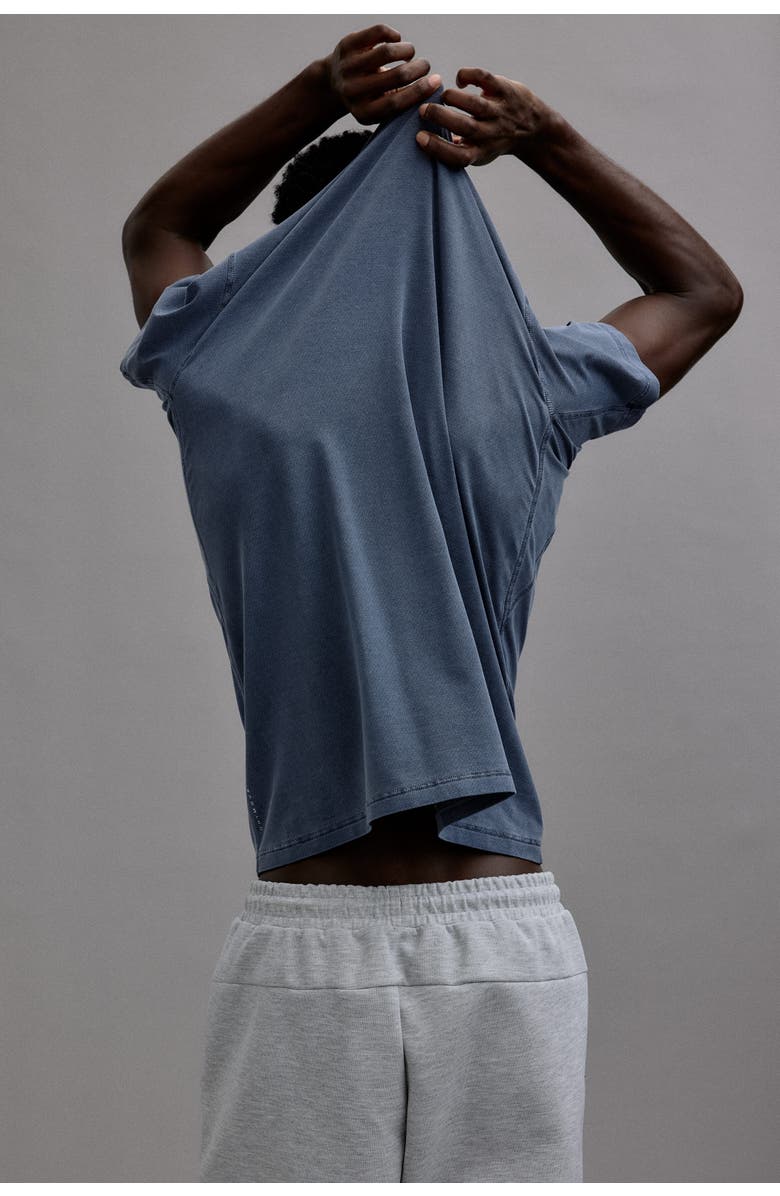 H&M Running T-shirt With Drymove, Alternate, color, Dusty Blue