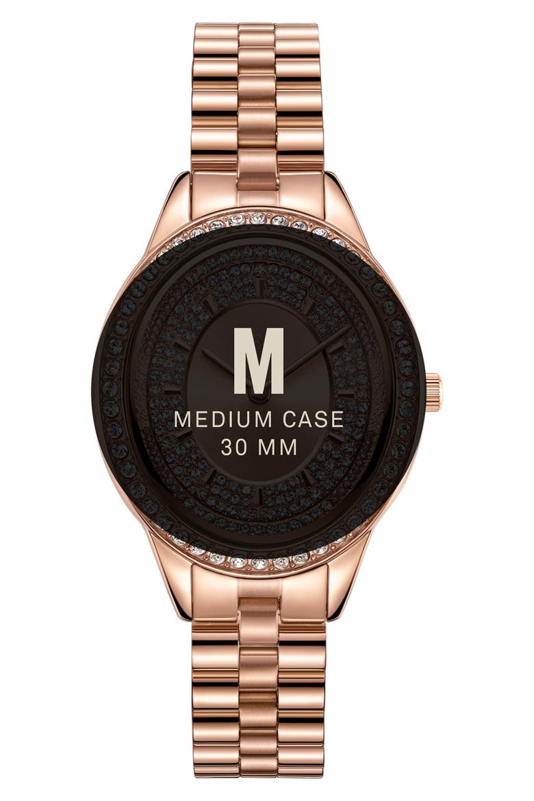 Women's Bellini Diamond Bracelet Watch, 30mm - 0.12 ctw, Alternate, color, ROSE GOLD