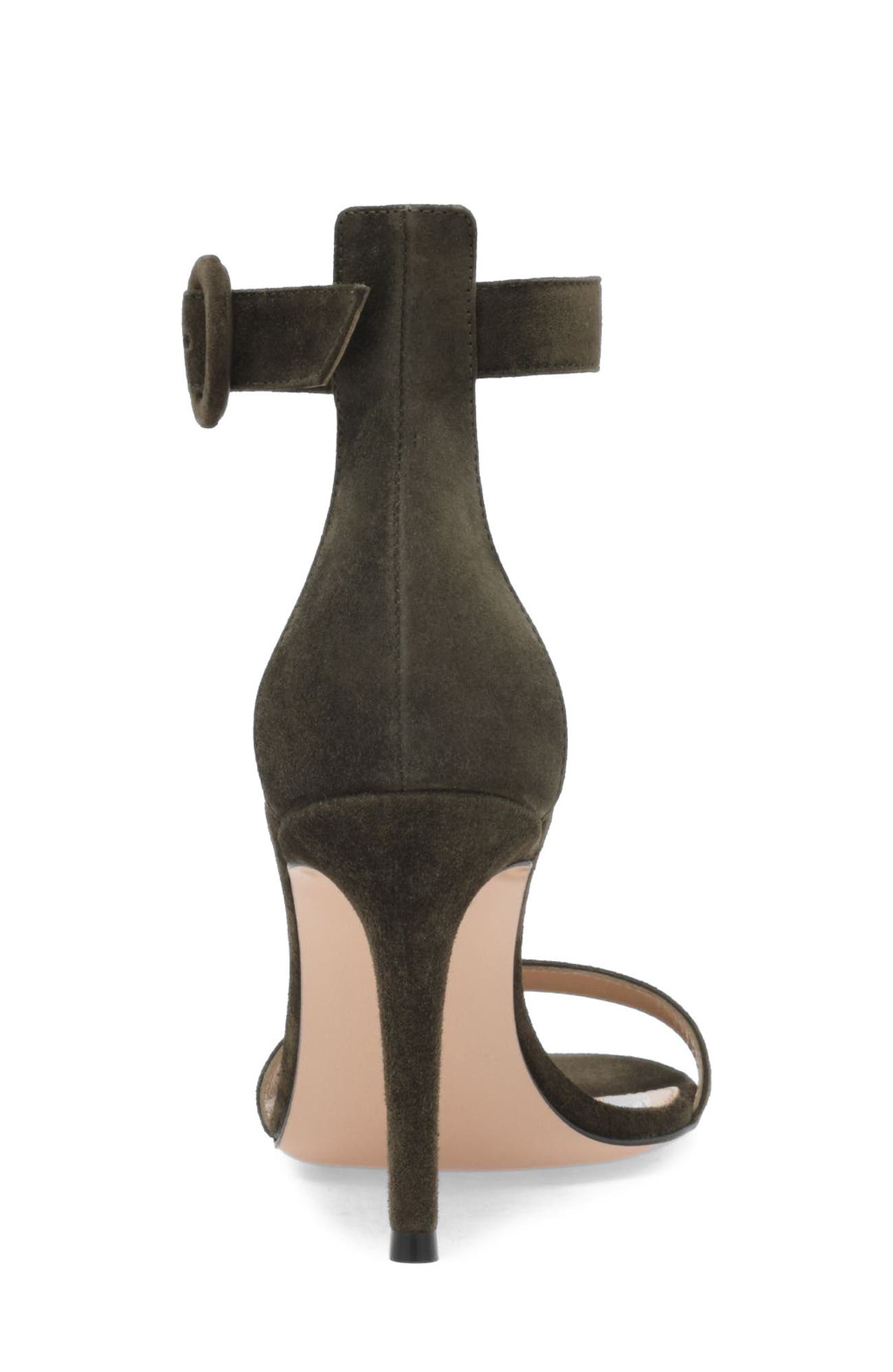 Portofino 85 Sandals, Alternate, color, Brown Suede