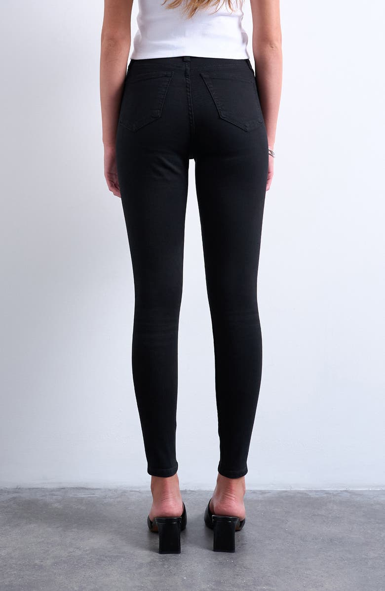 Topshop Jamie High Waist Skinny Jeans, Alternate, color,