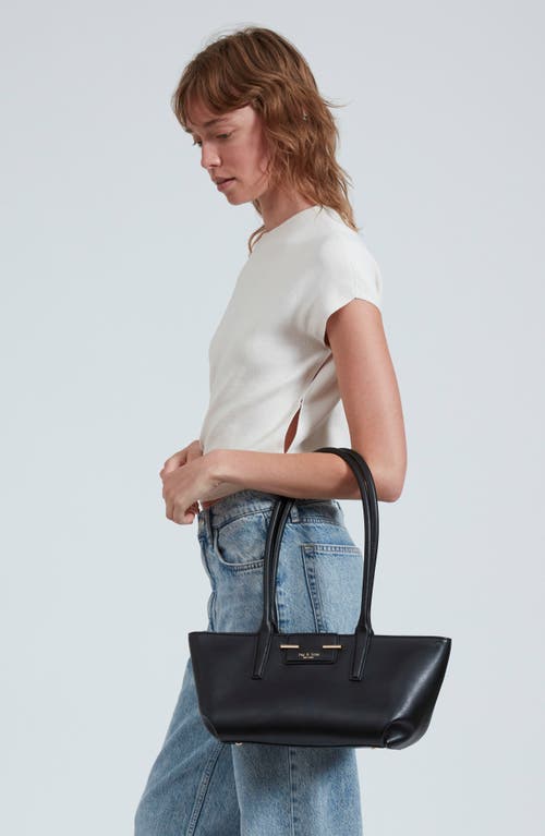 Rag & Bone Realm Leather Satchel In Black