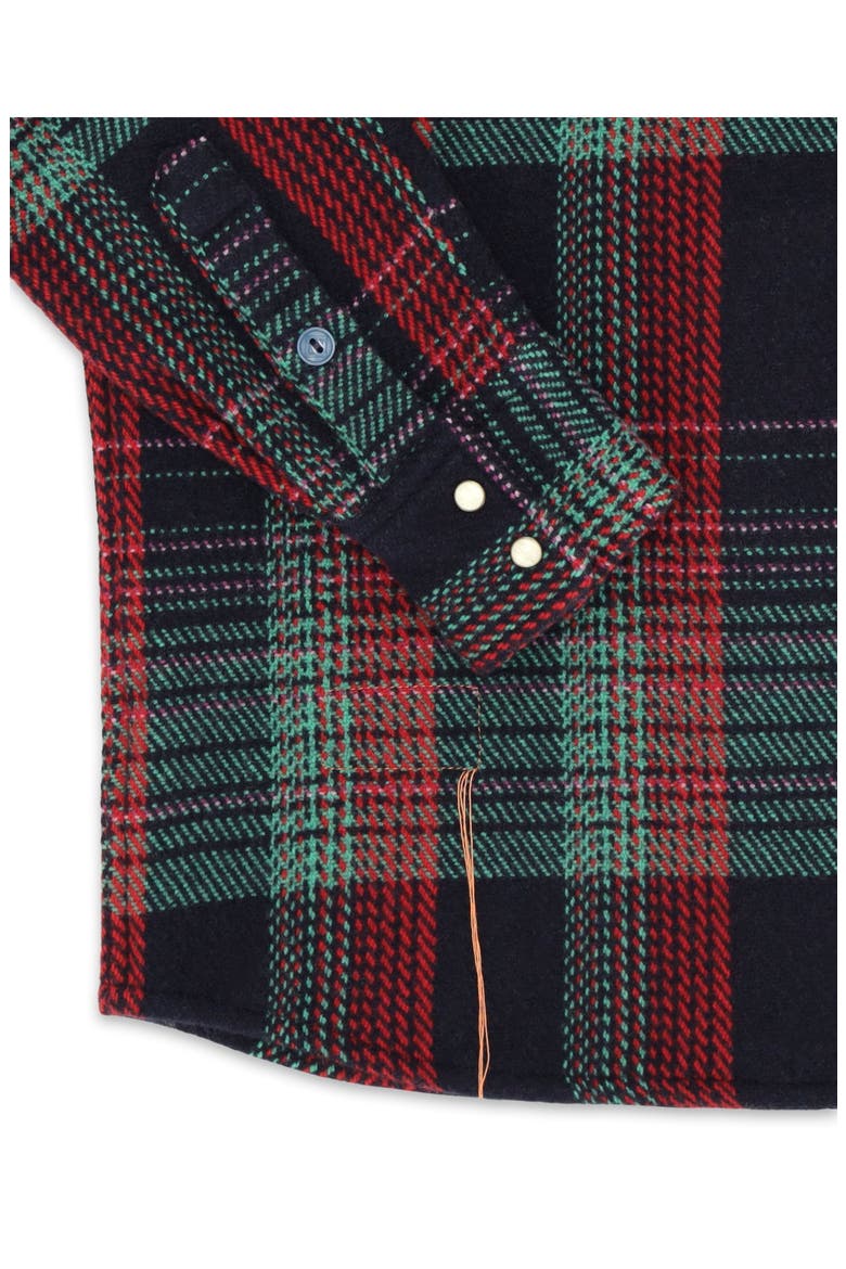 Plaid Cashmere Overshirt, Alternate, color, Multicolor