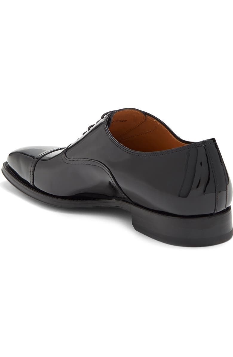 Magnanni Lucas Patent Leather Oxford, Alternate, color, Black