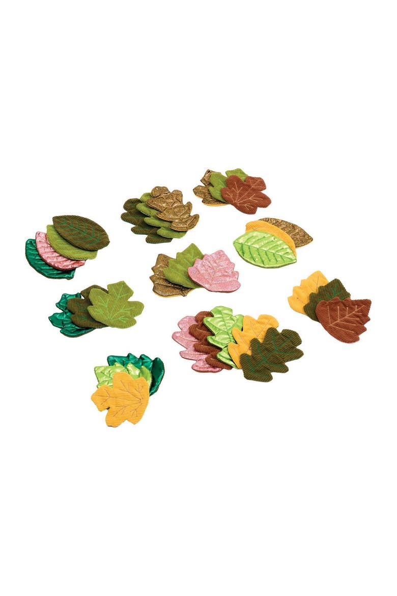 Crinkle Leaves - 30 Pieces, Main, color, Multicolored