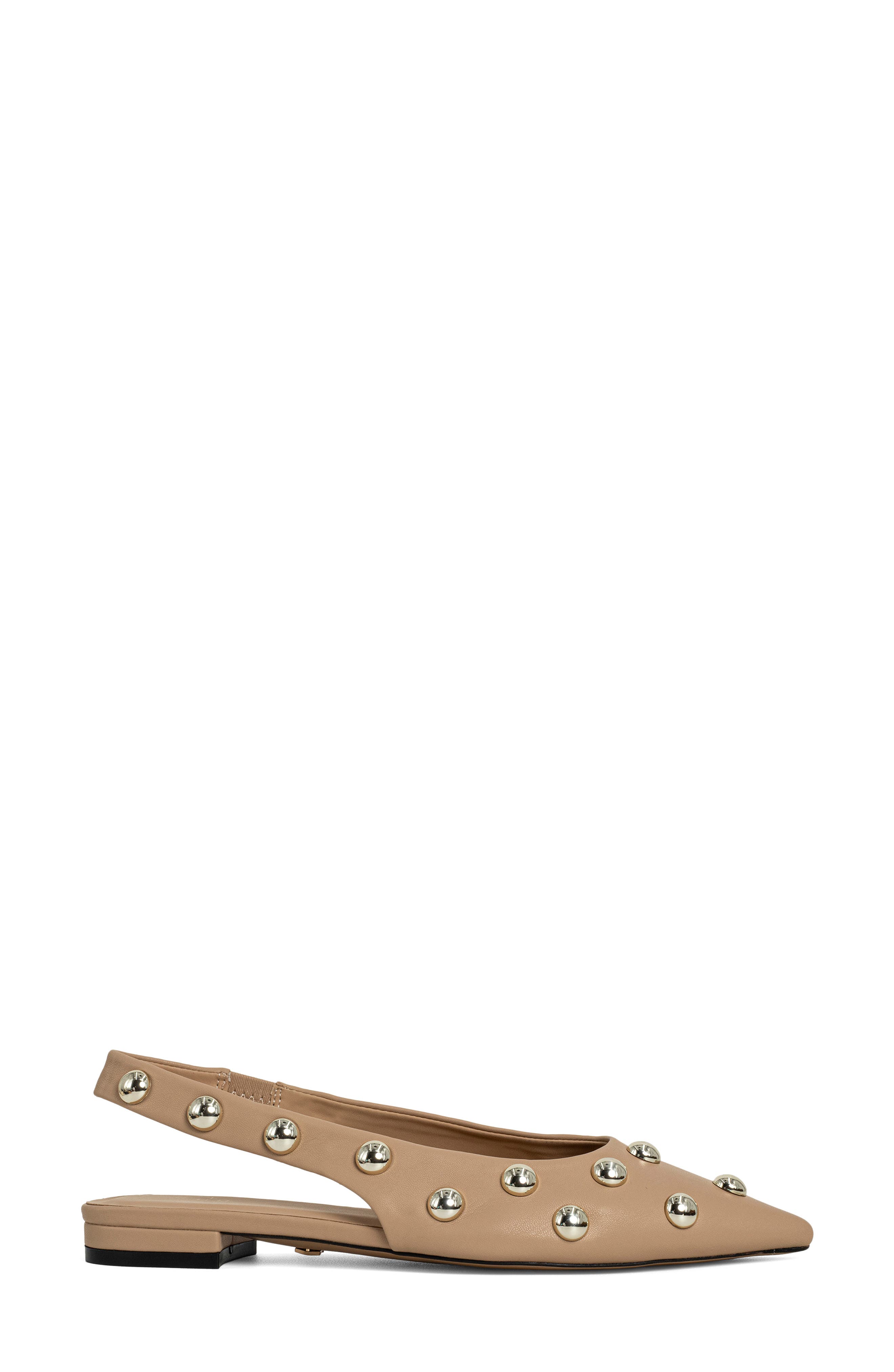 Arizona Slingback Flat, Alternate, color, NUDE