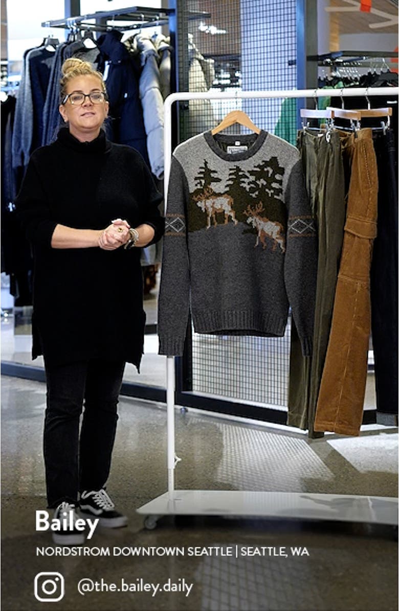 Moose Heavyweight Wool Blend Sweater, sales video thumbnail