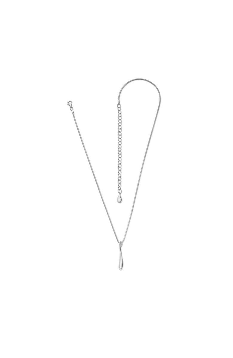 Lucy Quartermaine Short Single Drop Pendant, Main, color, Sterling Silver