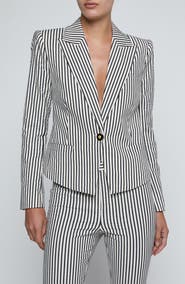 L'AGENCE Misa Stripe Blazer