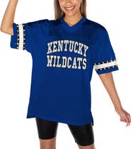 GAMEDAY COUTURE Women's Gameday Couture Royal Kentucky Wildcats Until Kickoff Rhinestone Fashion T-Shirt