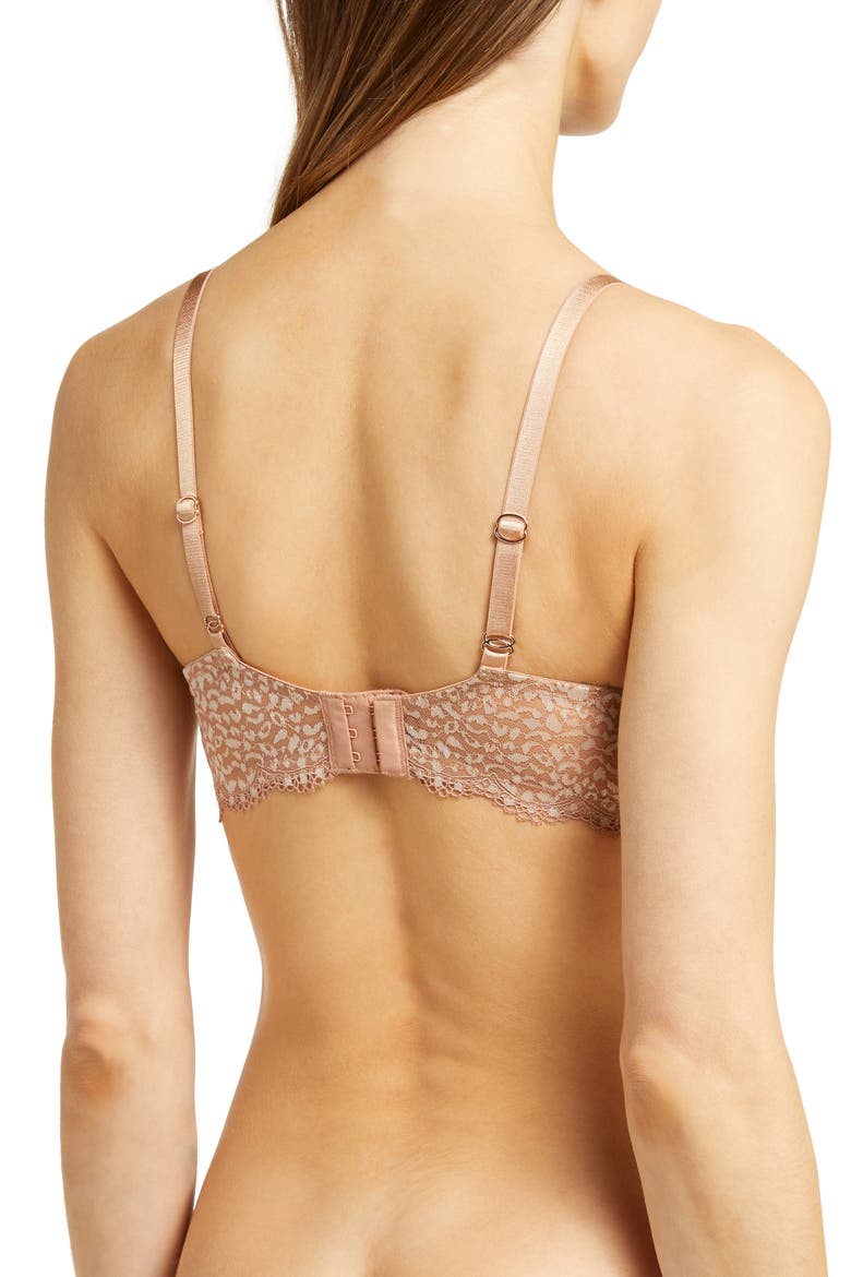 Rouse Full Coverage Balconette Bra, Alternate, color, GINGER/ IVORY