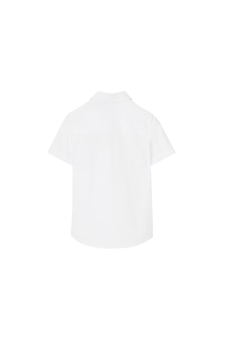 Burberry Stretch Cotton Shirt, Alternate, color, White