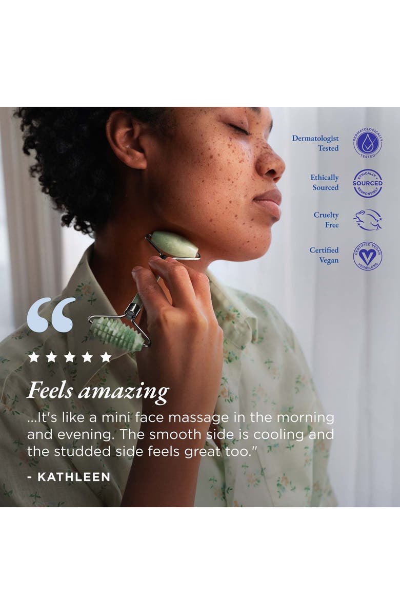 Province Apothecary Dual Action Jade Facial Roller, Alternate, color,