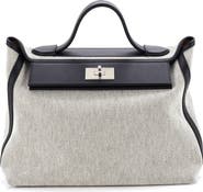 Pre-Owned Hermes 24/24 Bag Canvas and Swift 35
