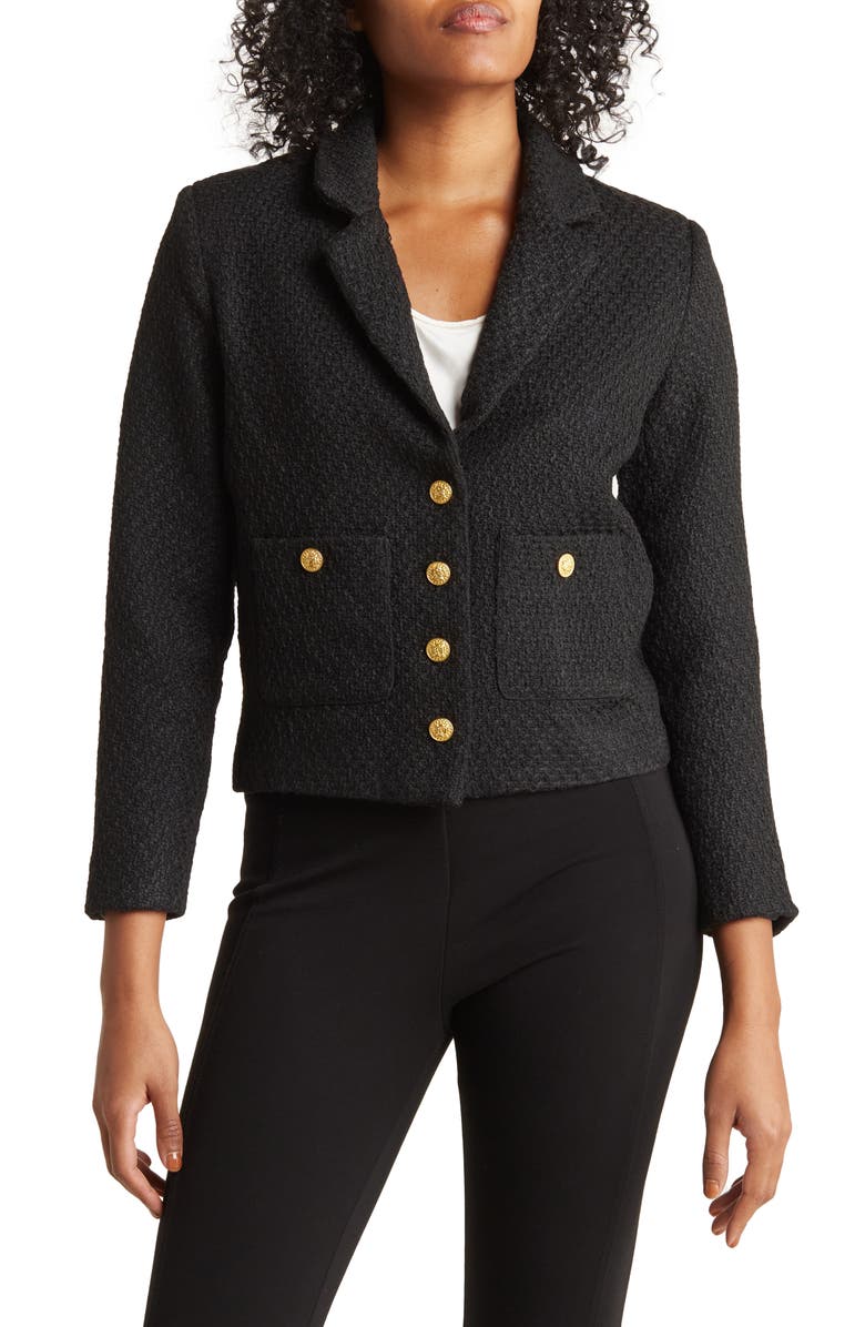 PLM Single Breasted Tweed Jacket, Main, color, 