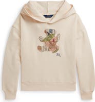 Polo Ralph Lauren Kids' Polo Bear Patchwork Terry Hoodie
