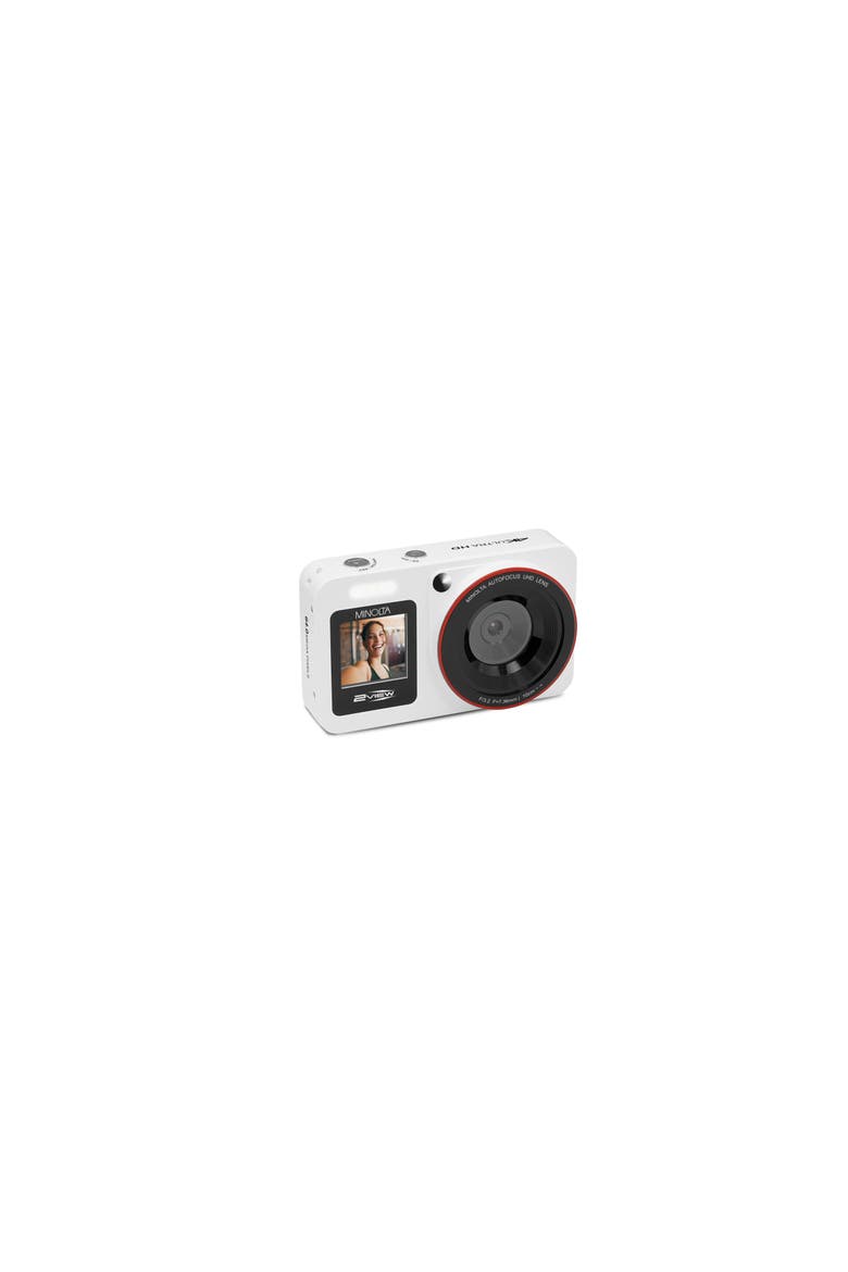 4K Ultra HD Dual Screen Digital Camera, Alternate, color, White