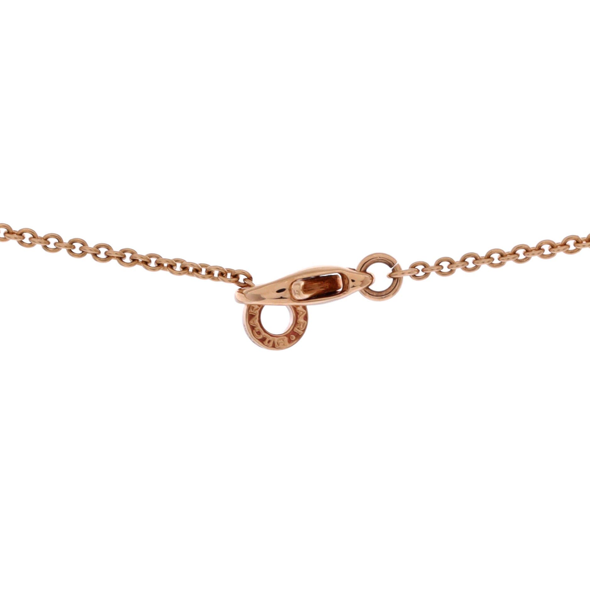 B.Zero1 Design Legend Zaha Hadid Pendant Necklace 18K Rose Gold with Ceramic, Alternate, color, Metallic Gold