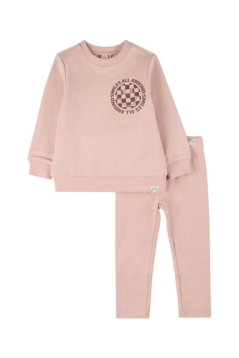 2 Piece Smiles All Around Play Set, Main, color, Rose Pink