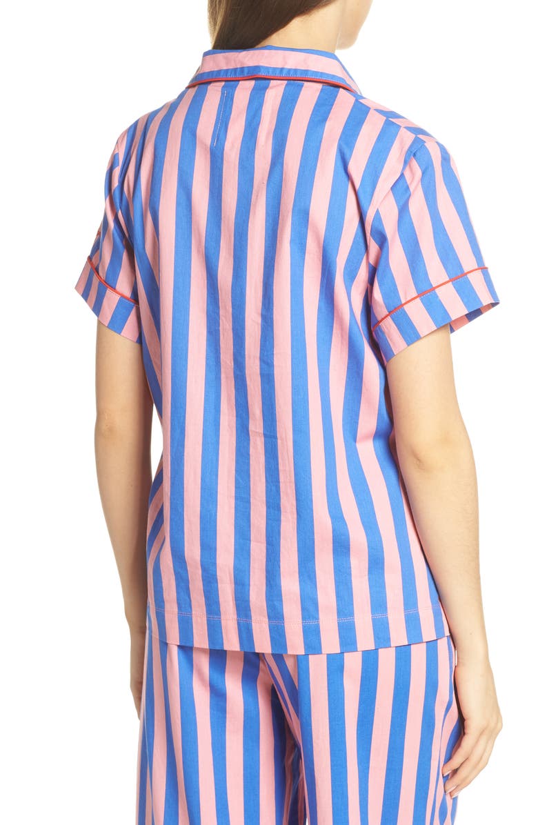 ban.do Stripe Pajama Top, Alternate, color, 