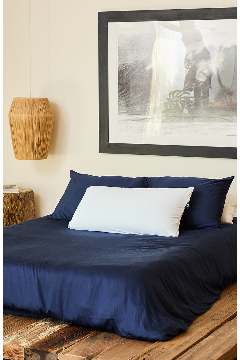 Performance TENCEL Sheet Set, Alternate, color, Navy