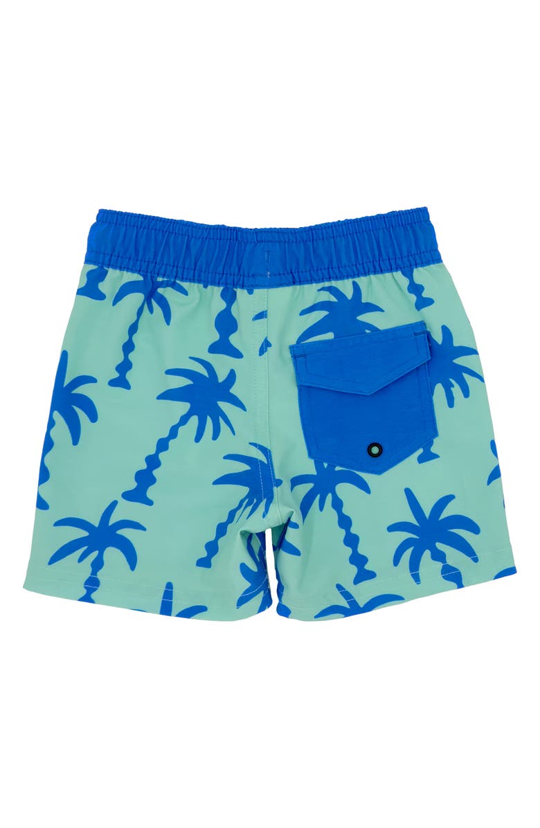 Feather 4 Arrow Wavy Palm Board Shorts, Alternate, color, 