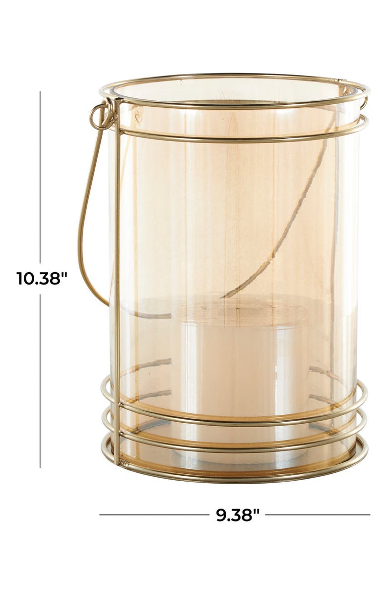 VIVIAN LUNE HOME Metal Candle Lantern, Alternate, color,