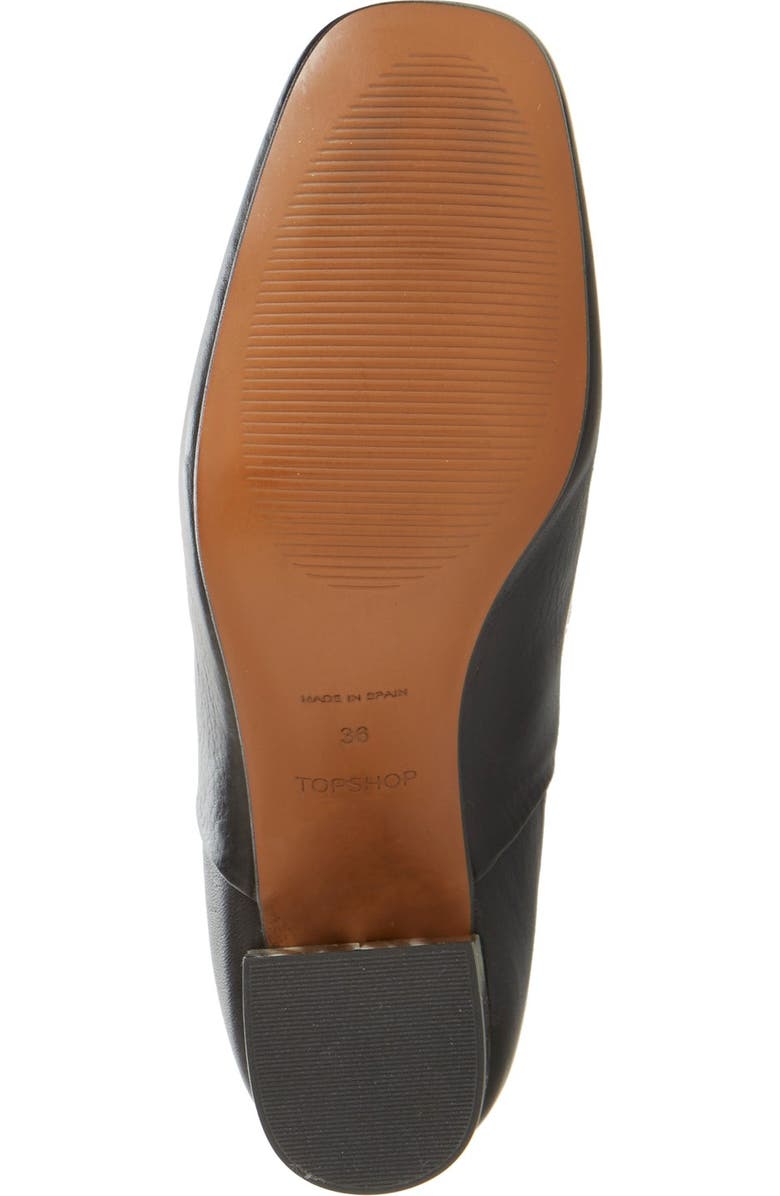 Topshop Music Round Toe Ankle Boot, Alternate, color,