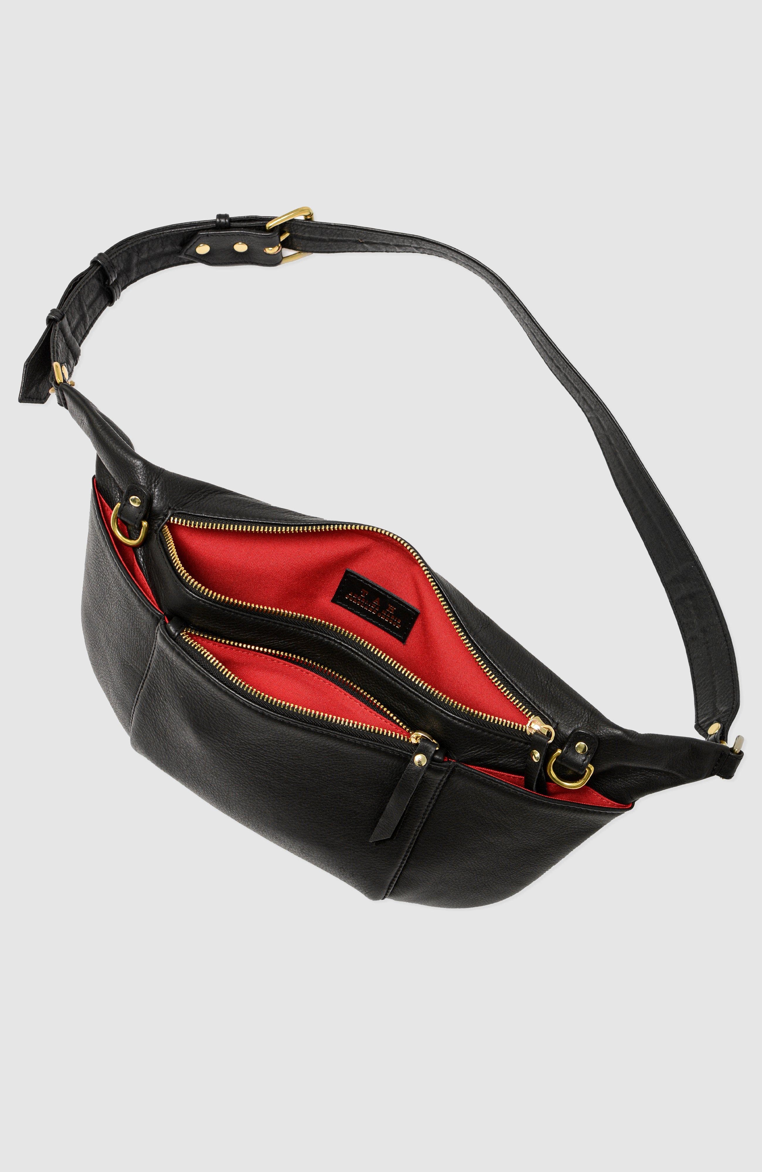 TAH Commuter Fanny Pack, Alternate, color, Black