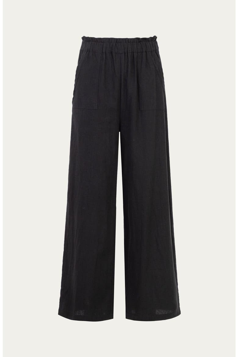 Lyricist Natural High Rise Pull-on Pants, Alternate, color, Black